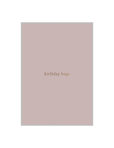 BIRTHDAY HUGS syntymäpäiväkortti, kanerva - xeraliving